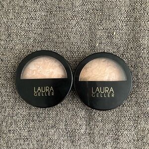 NEW Laura Geller Baked Balance N Brighten/ Baked Balance N Glow Duo - Light